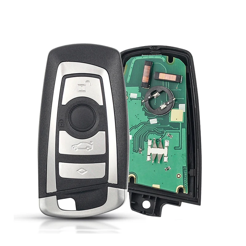 

KEYYOU YGOHUF5662 / YGOHUF5767 315 МГц 434 МГц 868 МГц для BMW 5 7 F серии FEM / BDC CAS4 2009-2016 дистанционный ключ Smart 3/4 кнопки