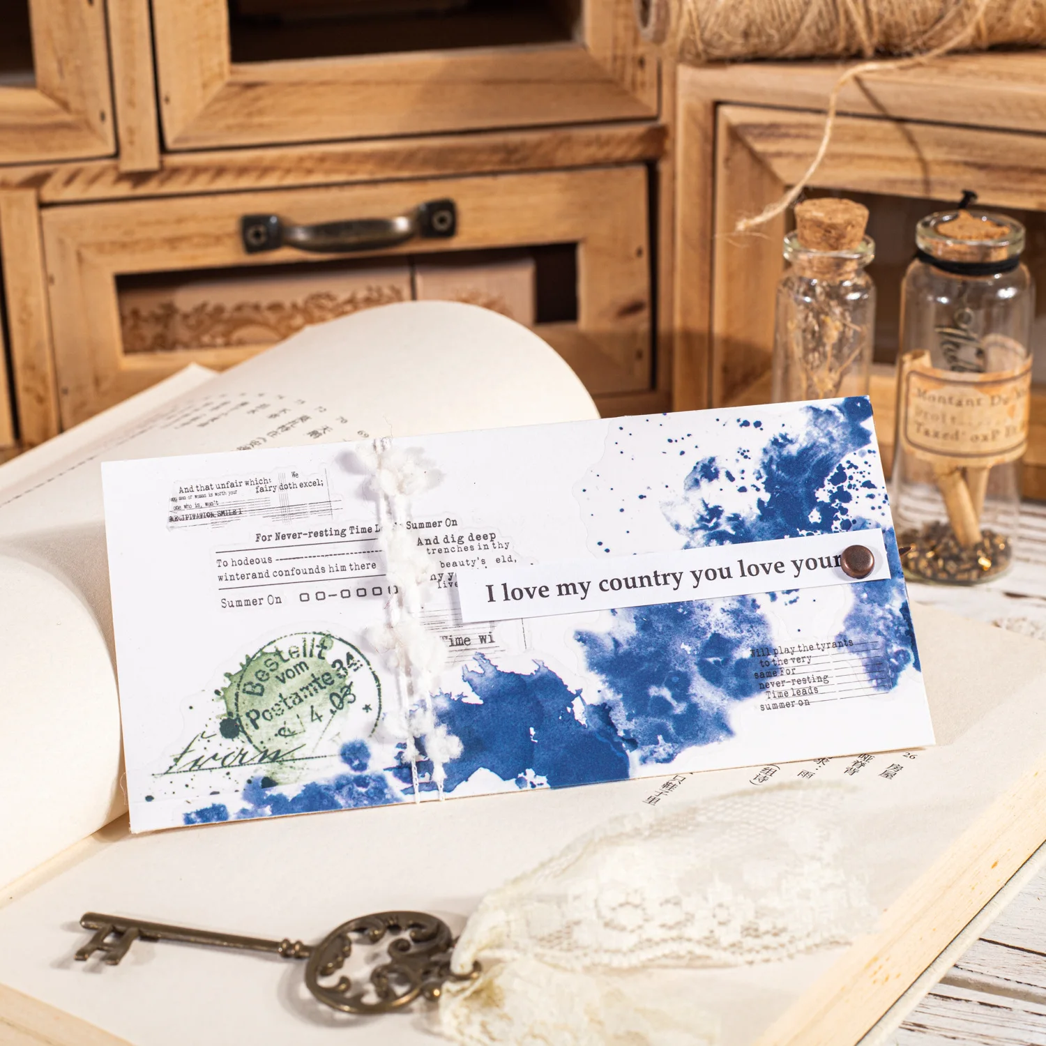 10 шт./упаковка наклейки-чернила