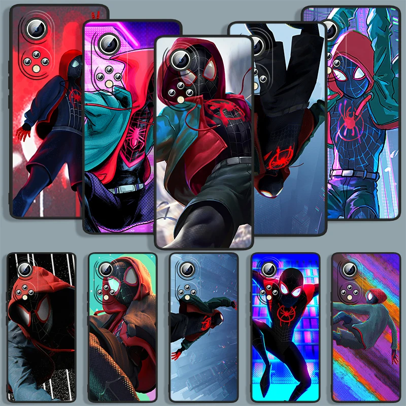

Anime Art Marvel Spider Man Phone Case For Huawei Honor 7A 7C 7S 8 8A 8C 8X 9 9A 9C 9X 9S Pro Prime MAX Lite Black luxury Back