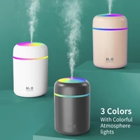 portable air humidifier aroma oil diffuser 300ml electric sprayer mist maker fogger aroma difuser car home humificador mini
