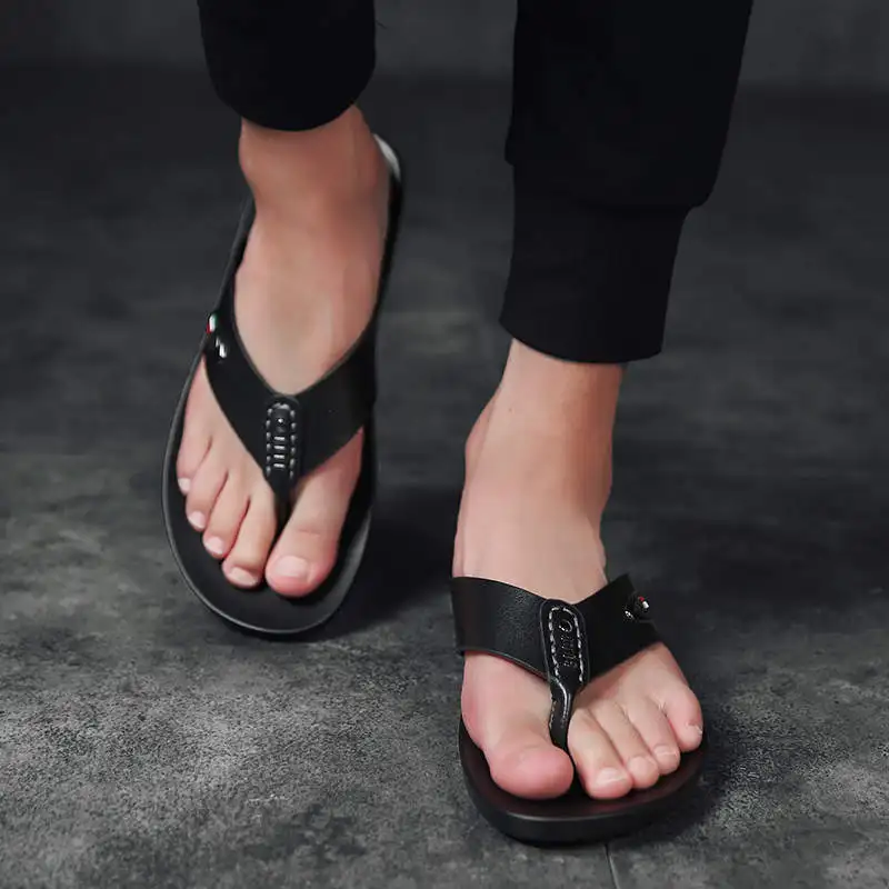 Шлепанцы Verde мужские кожаные роскошные дизайнерские тапки для гостиной 2022 |