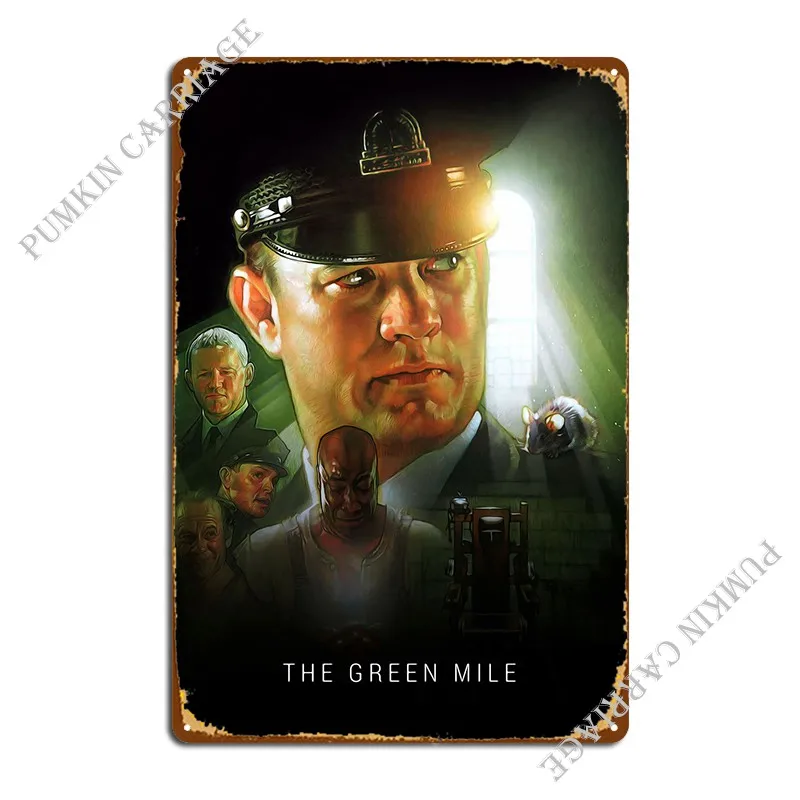 

Металлический плакат The Green Mile 1999, создание паба, гостиной, гаража
