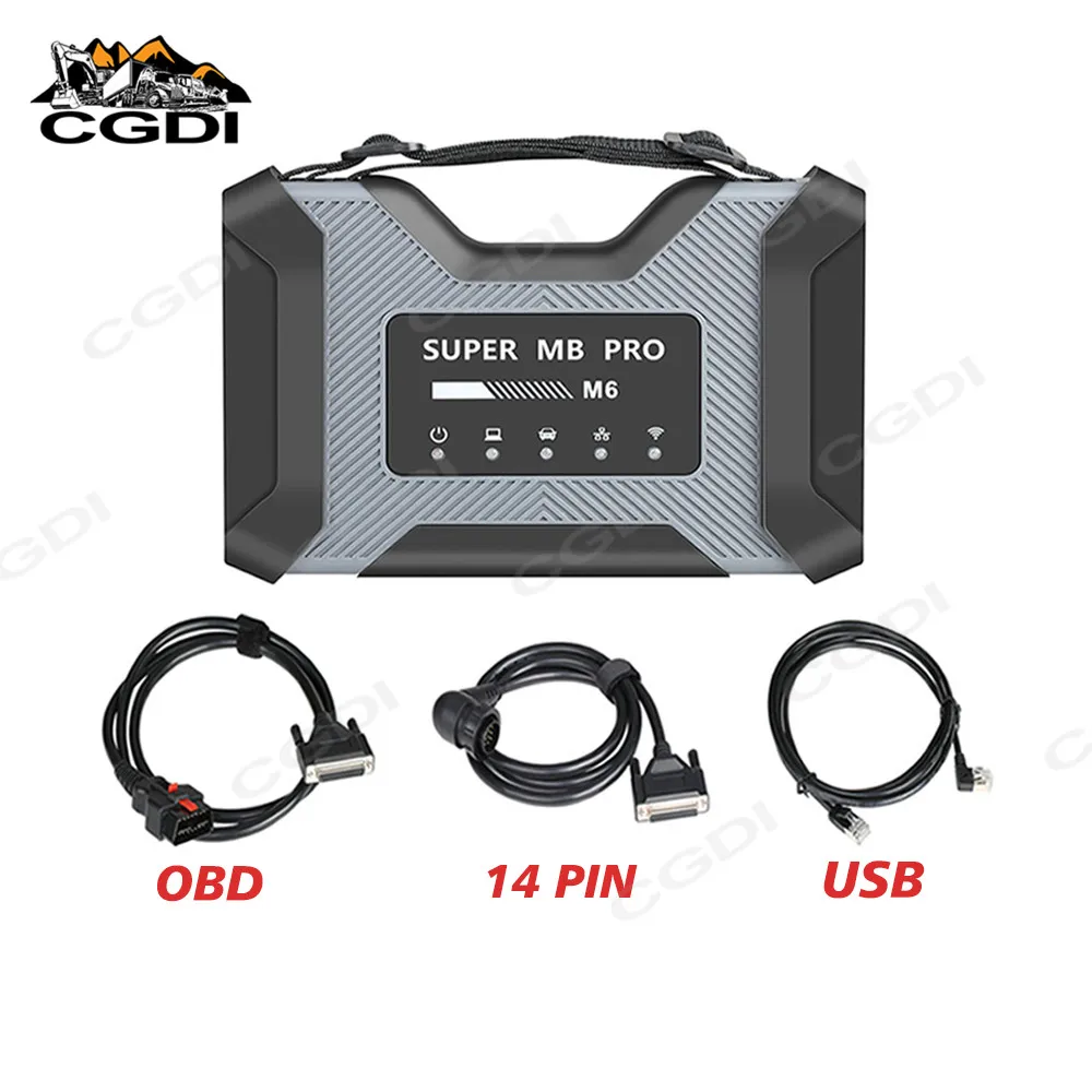 Новинка для SUPER MB PRO M6 с мультиплексором + кабель Lan OBD2 16-контактный Основной