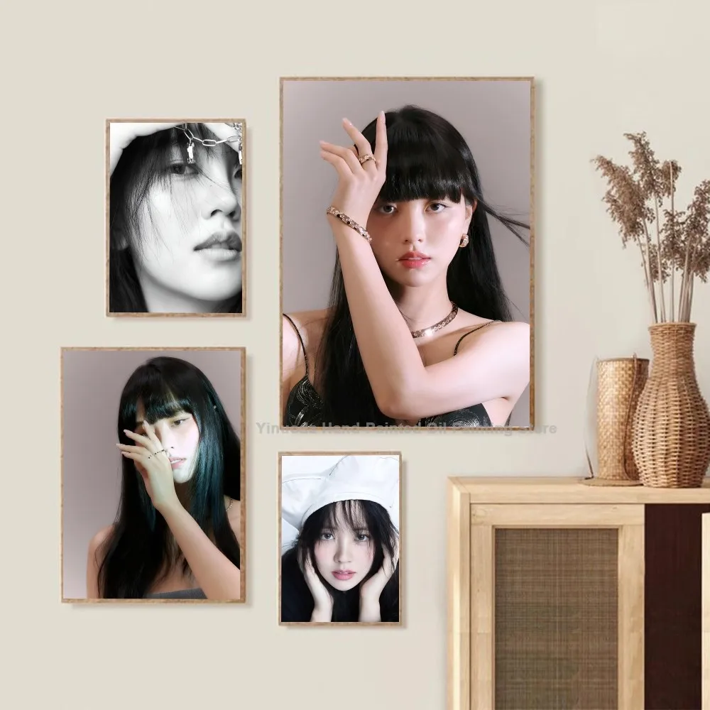 Наклейки в виде постера Ким So Hyun Корейском стиле украшение для гостиной спальни