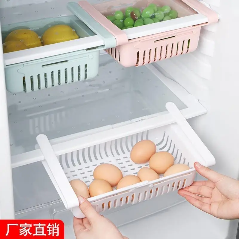 

Многофункциональный пластиковый ящик для холодильника, коробка для хранения, кухонный органайзер, коробка для хранения овощей, фруктов, яиц, корзина для хранения