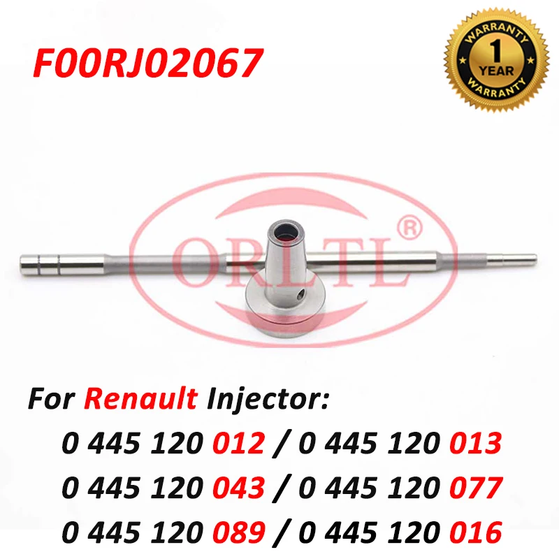

F00RJ02067 Injector Control Valve F 00R J02 067 Repair Assy FOORJ02067 For Renault 0445120012 0445120017 0445120089 0445120016