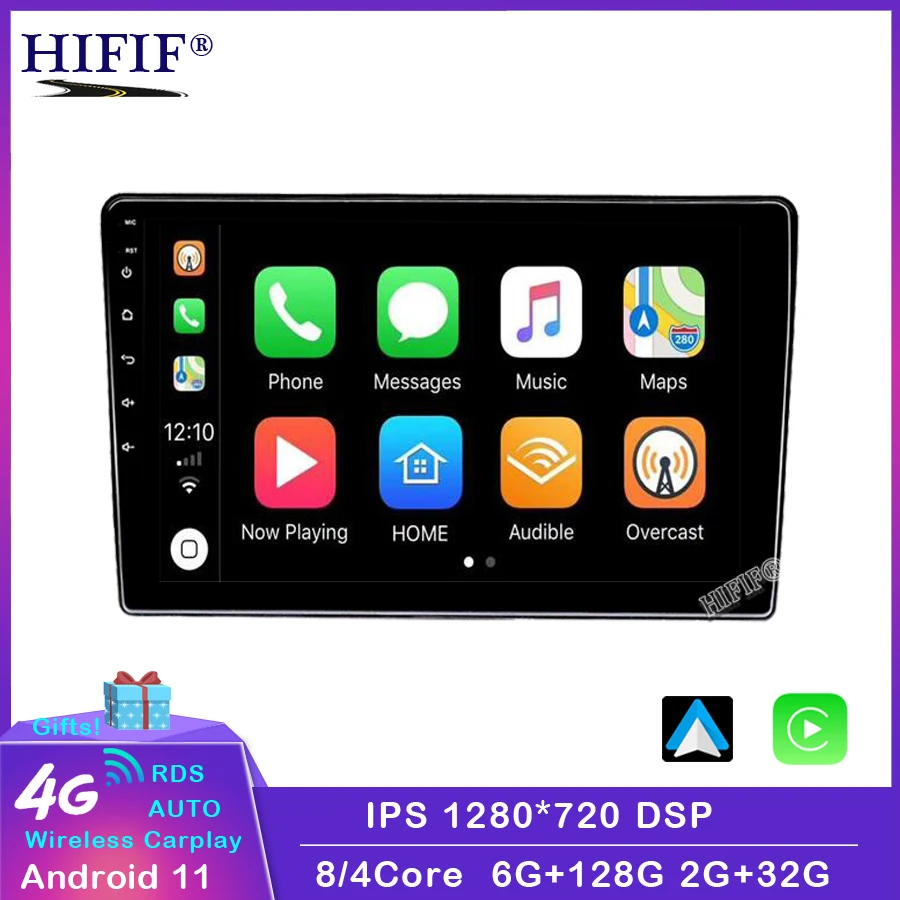 Carplay 6 + 128G Android 11 Автомобильный GPS для VW PASSAT B5 B4 JETTA BORA GOLF 4 SHARAN POLO MK5 MK4 MK3 T5 транспортер
