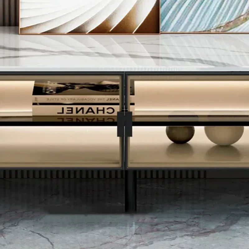 Корейский скандинавский современный шкаф для телевизора светильники хранения