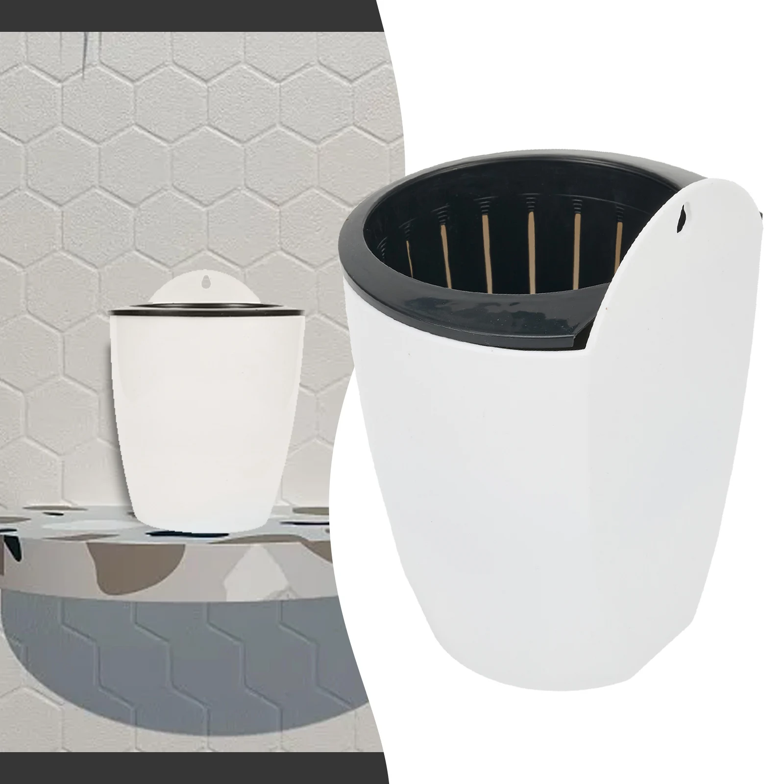 Цветочный горшок Удобный настенный цветочный с внутренней корзиной идеально