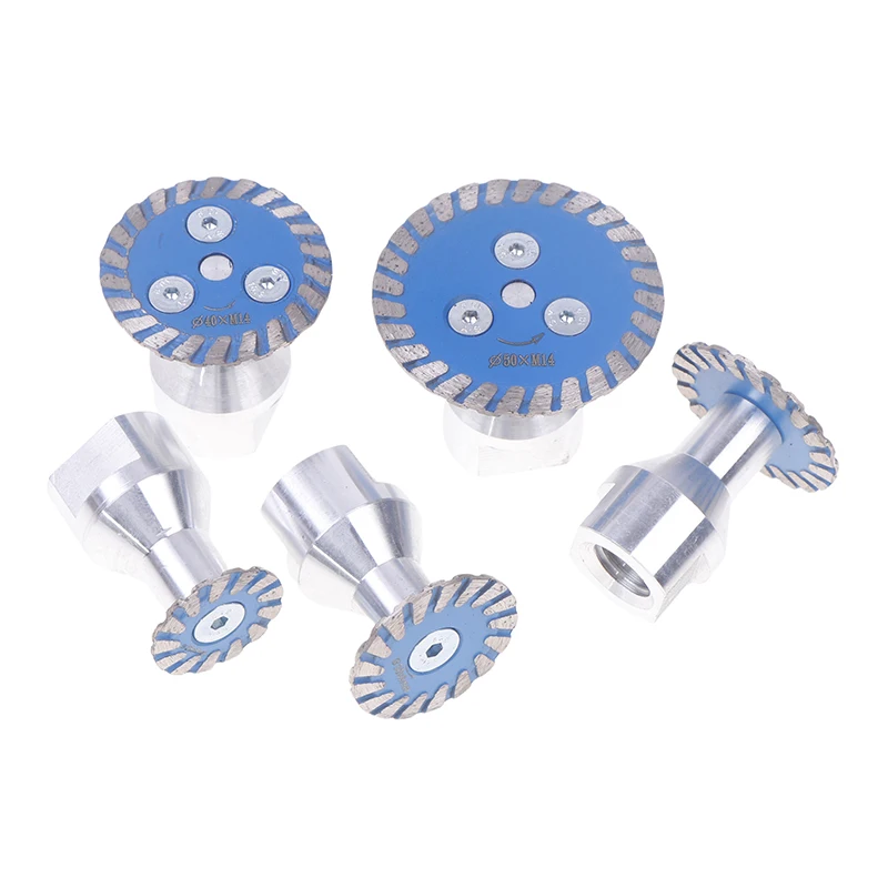 Алмазная мини-пила BIade M14 с резьбой RemovabIe FIange Turbo режущий диск для гранита мрамора