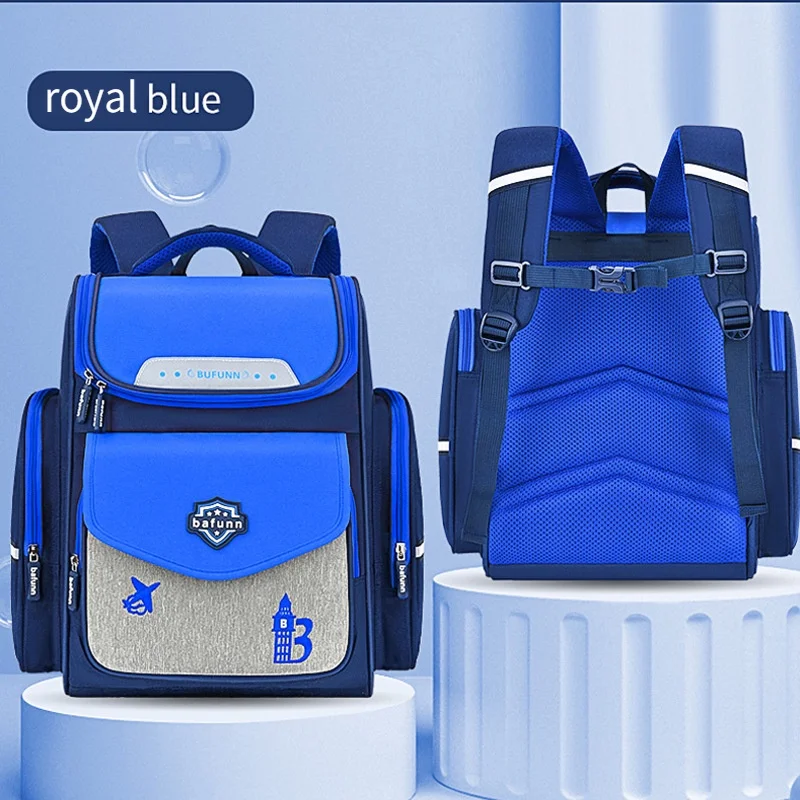 British style Grade 1-6 Girls Simple Fashion Schoolbags for Boys New Primary School Students Children Large Capacity Backpacks