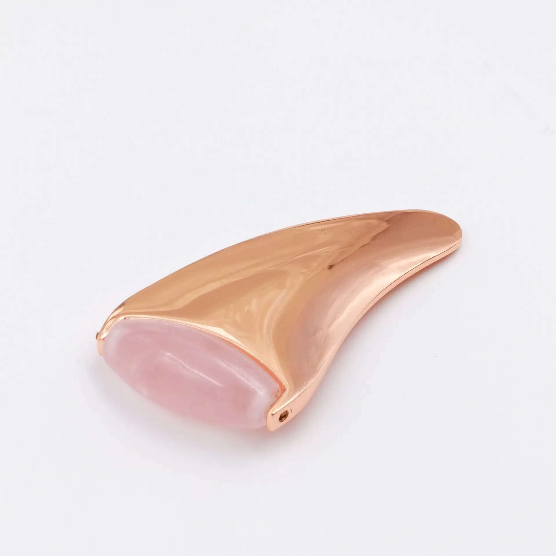 

Natural Powder Crystal Jade Face Roller Massager Facial Beauty Firming Lifting Metal Jade Scraping Board Facial Massager Spa