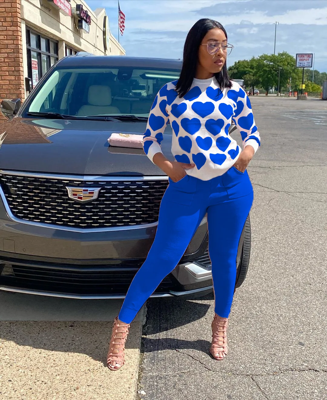 Al125 Независимая станция европейская и американская одежда костюм в форме сердца