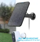 Новая солнечная панель 4 Вт, совместимая с Eufycam 22 Pro2C2C ProE, с защитой от погодных условий IP65, кабель питания фута (черный)