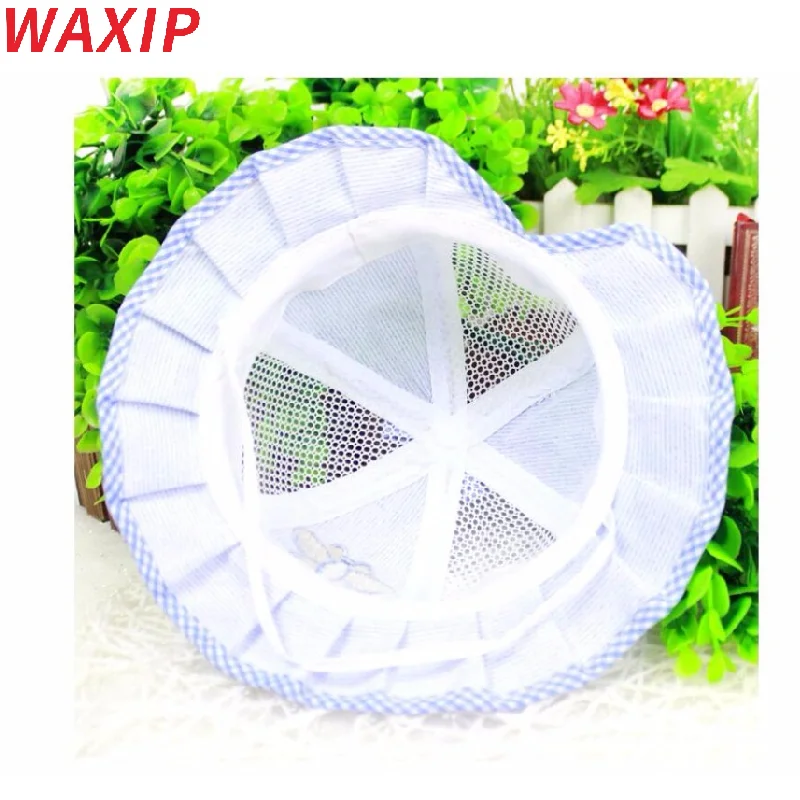 Сетчатая шапка и кепка детские шапки для девочек новорожденных сетчатые Панамы