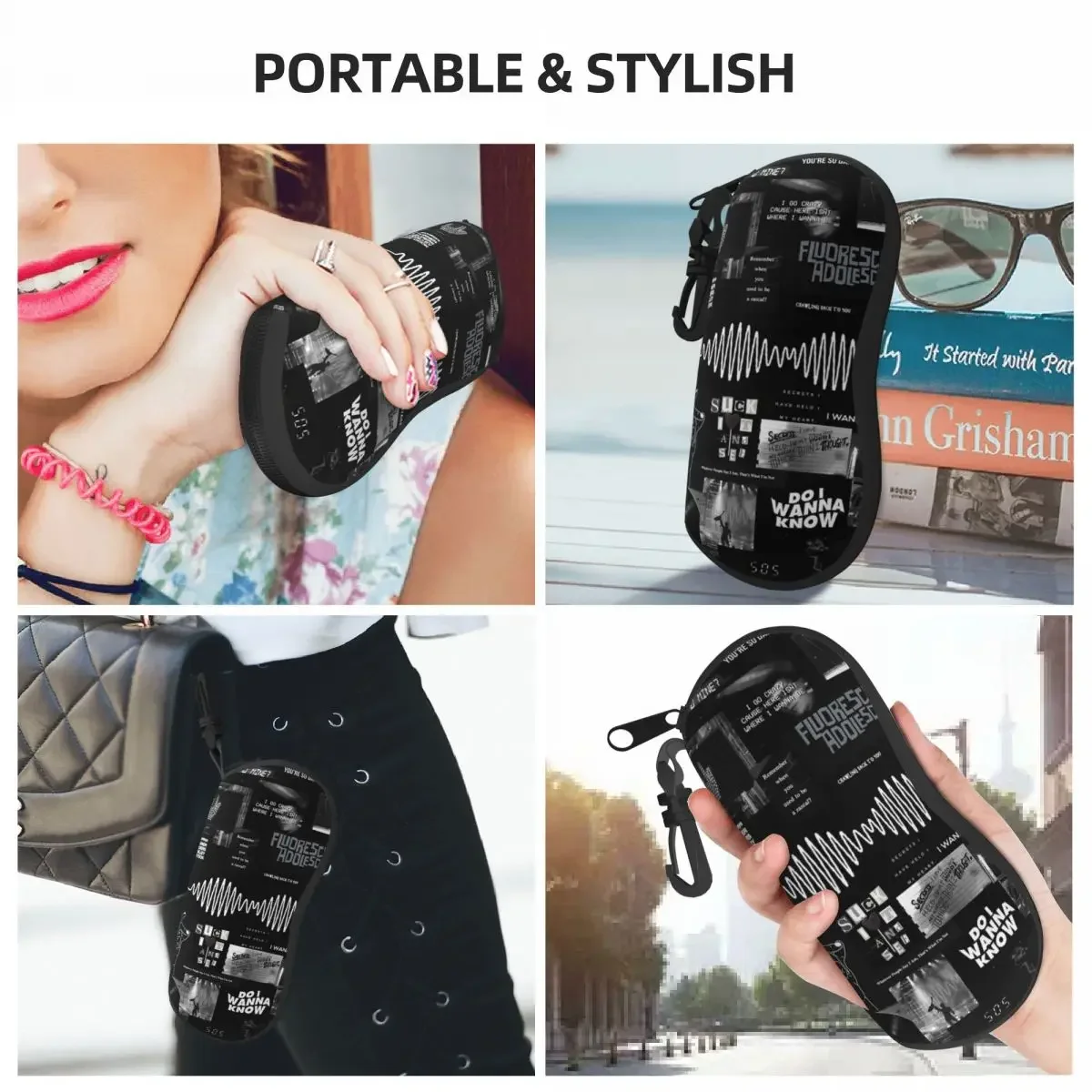 Мужские и женские очки с принтом Arctic monkey винтажные защитные рисунком в виде