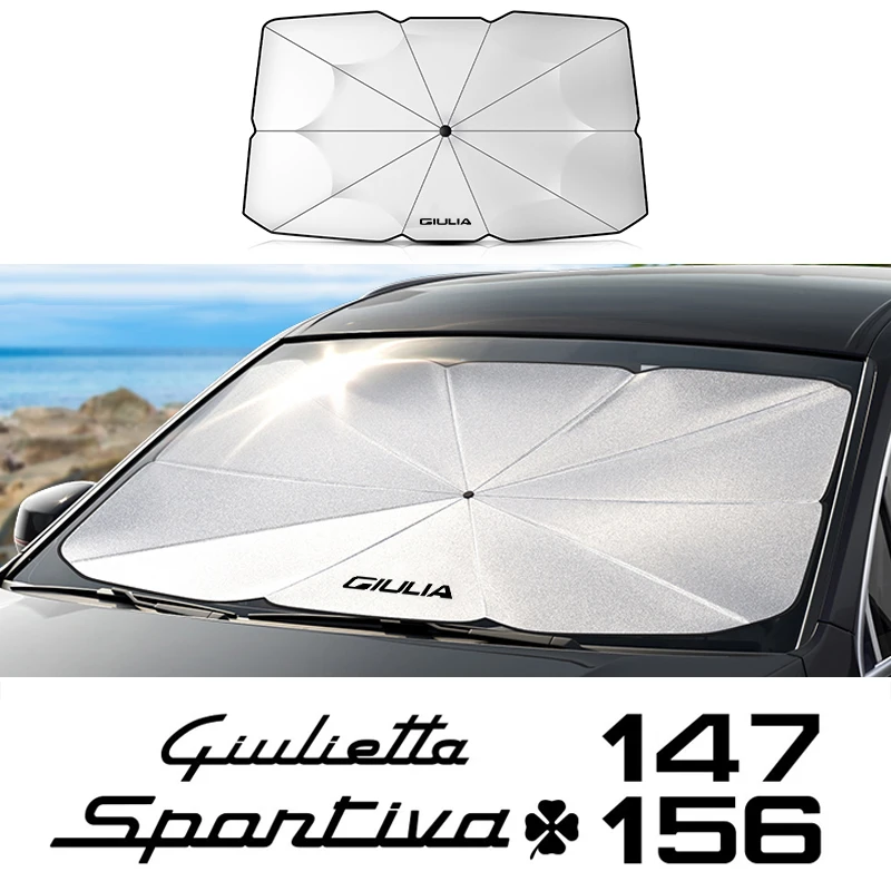

Car Windshield Sunshade for Alfa Romeo 159 147 Giulietta Stelvio 4C MITO 156 Giulia Sportiva Car Accessories
