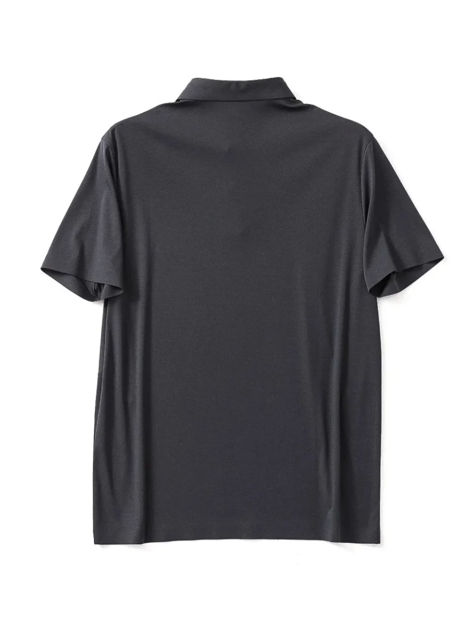Comfort High end Commuter 6A Silk + Blend Men's Business Polo Shirt Short sleeve T-shirt |