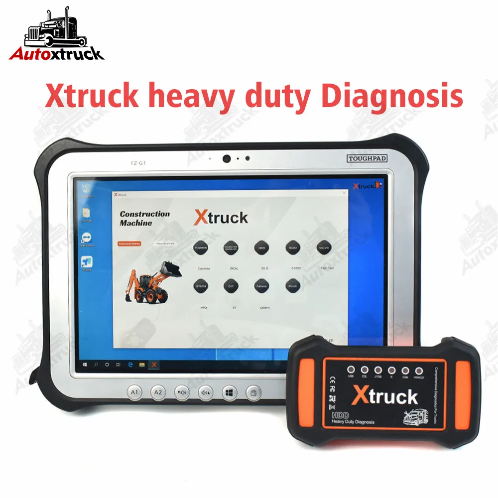 

Generator equipment Xtruck Y009 heavy duty truck diagnosis tool Support trucks excavators construction vehicles