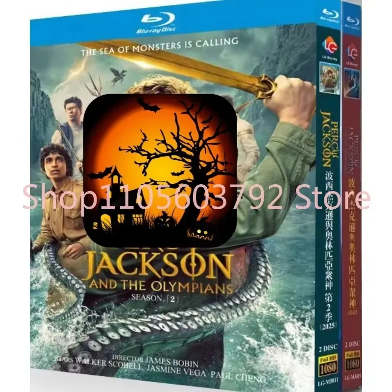 Фото Перси Джексон и Олимпийцы: Сезоны 1-2, 4 диска на Blu-ray, новая упаковка №1