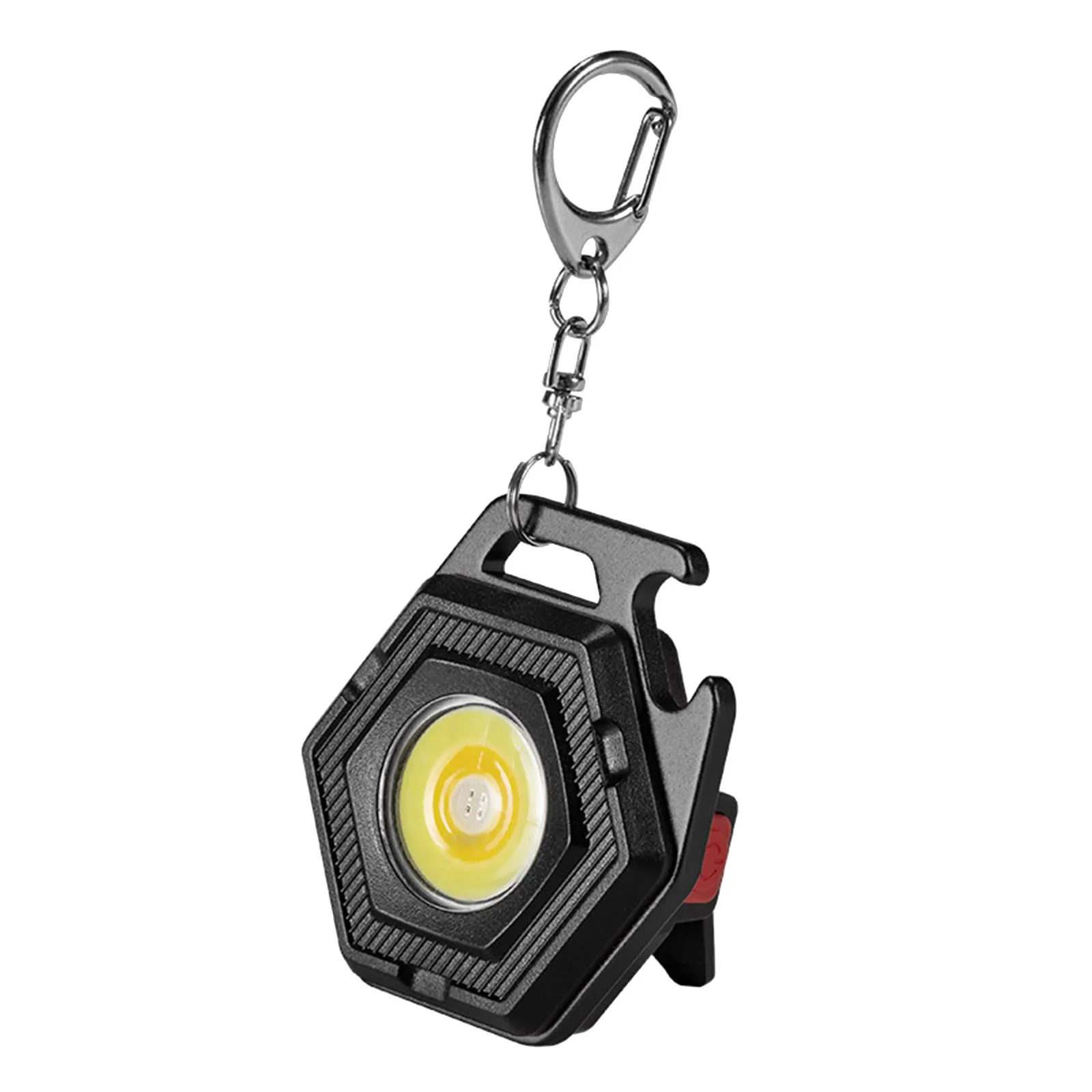 

Multifunctional Work Light Mini COB LED Light-emitting Small Flashlight Key Ring Light Strong Light Ultra Portable Flashlight