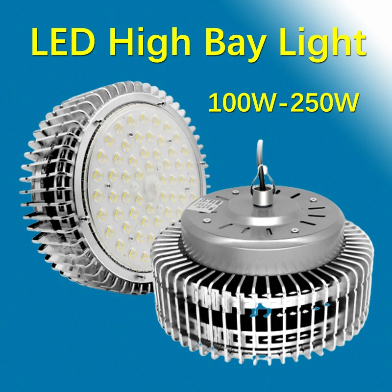 Led High Bay Light 220V Garage Light 100W 150W 200W 250W Warehouse Workshop Led Light Without Lampshade For Industrial Lighting