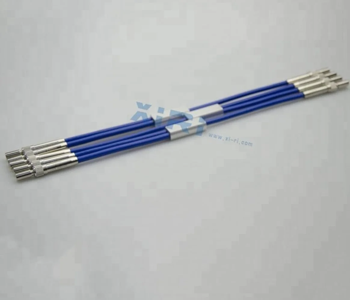 

SMA905 laser / energy fiber 2 core optical cable glass / quartz fiber bundle