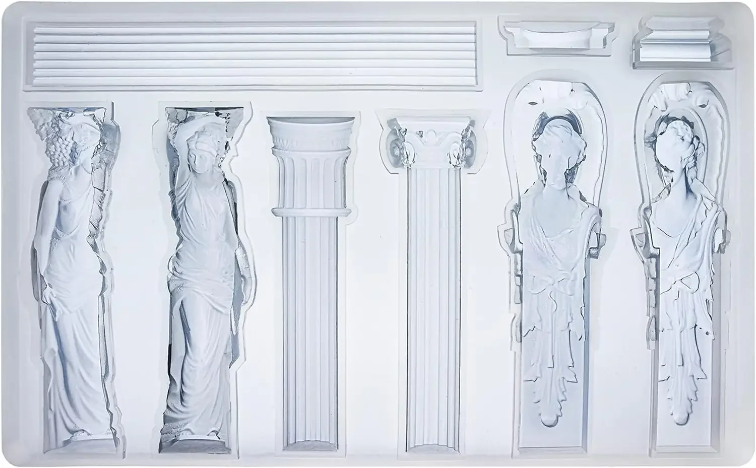 VERIDIAN рельефная художественная силиконовая форма для полиглины воздушно-сухая