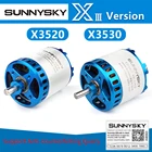 Оригинальный SUNNYSKY X3520-III 560KV 780KV 445KV бесщеточный двигатель с коробкой для радиоуправляемых квадрокоптеров самолетов с неподвижным крылом
