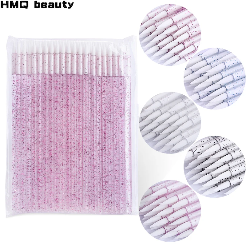 

New Disposable Eyeliner Make Up Brush Eye Shadow lipbrush Wand Cosmetic Brush Eyelash Extension Crystal Beauty Makeup Tool