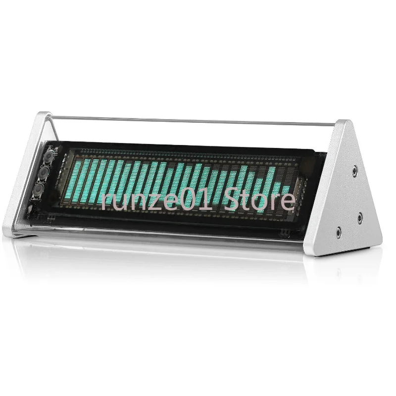 

Retro Nostalgic Vfdscreen Clock Music Spectrum Analyzer Bluetooth 5.0 Receiver 2-Way Audio Switcher