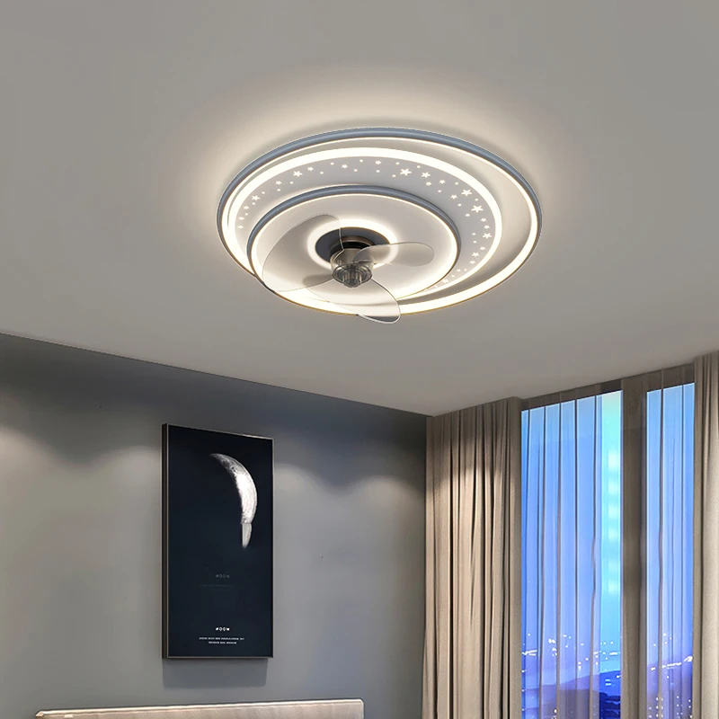 

Modern Decor Lamp LED Ceiling Lights with Fan For Home Lustre Bedroom Living Room Ceiling Lamps Indoor Hanging Lamp AC110V 220V