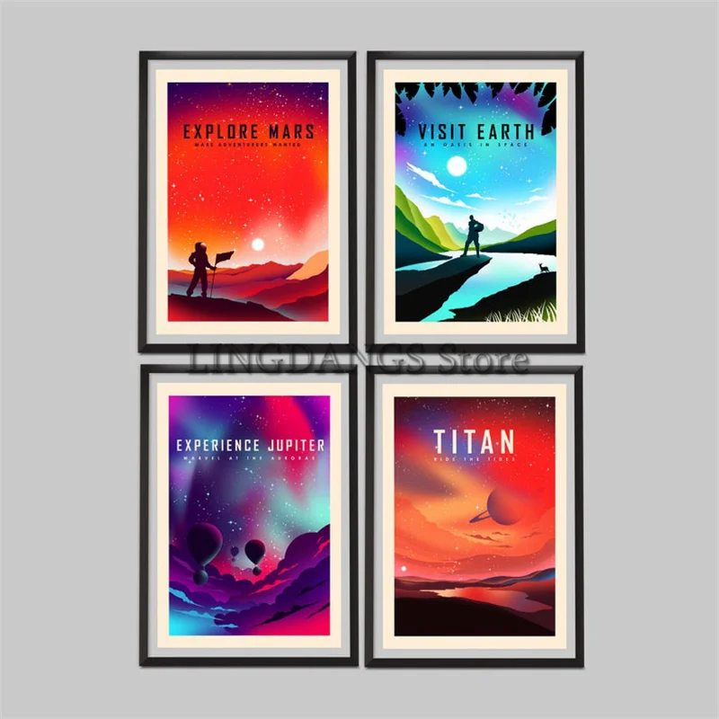 

Постер космический путешествия алмазная живопись Исследование Марса посещение земли опыт Юпитер Титан Набор для вышивки крестиком домашн...