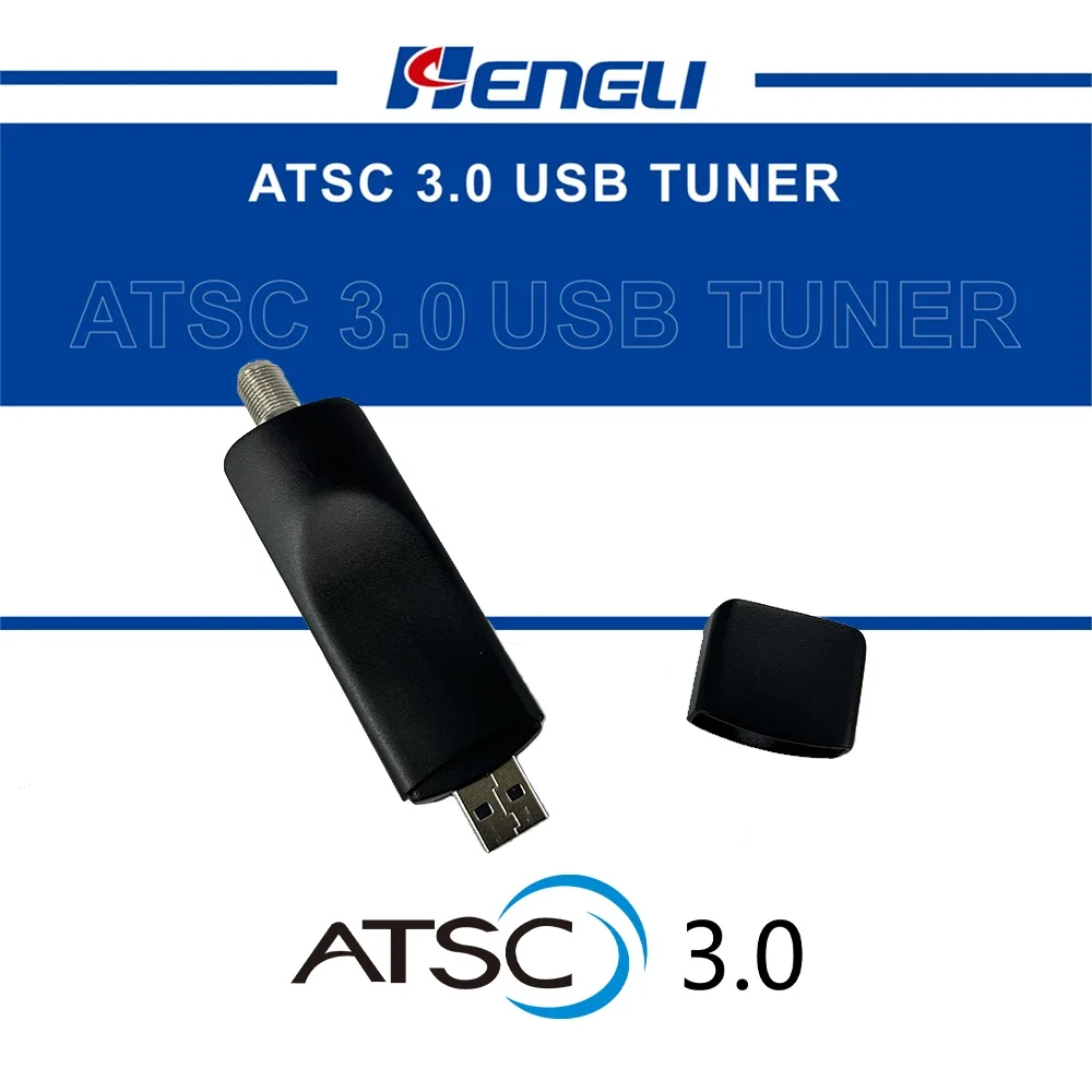 Nextgen TV Многоязычный ATSC 3.0 USB-тюнер декодер Digitale Terrestre 4K ТВ-тюнер для телефона