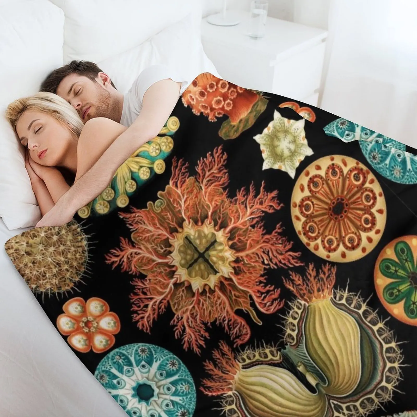 Ascidiacea - Одеяло с морскими белками мягкая кровать модные одеяла