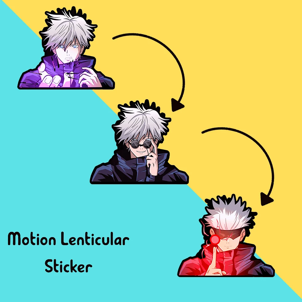

Gojo Motion Sticker Jujutsu Kaisen Anime Stickers Waterproof Decals