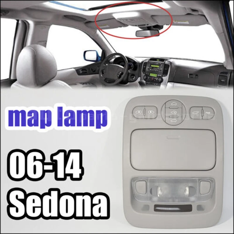 

Over Head Console Lamp Map Sliding Doors Body Sunroof Switch for Kia Sedona 2006-2014 928214D100QW