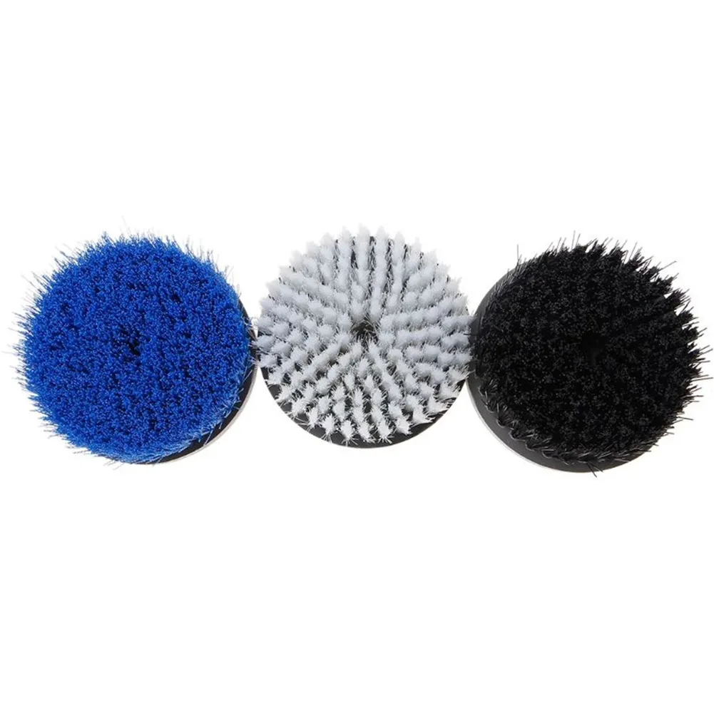 

1Pc Drill Brush Cleaner Brush Nylon Wire Galvanized Ferric Handle 4In Hand Tool Sapre Tools For Cleaning Carpet Leather Fabric