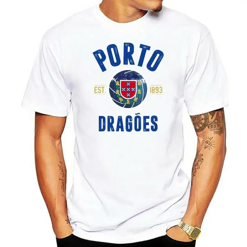 

Man T-shirt Porto Established T-Shirt - wei&szlig Funny