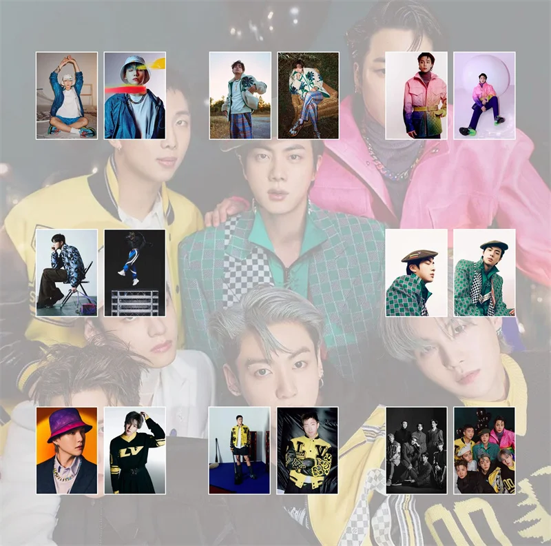 

2 шт./компл., оптовая продажа, постеры-наклейки Kpop Bangtan Boys, новинка, художественная картина GQ, комната, домашний декор, наклейки на стену, подар...