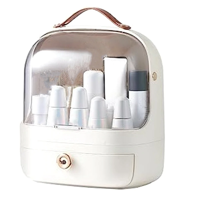 

Makeup Organizer Cosmetic Display For Vanity, Make Up Organizers And Storage With Brush Holder