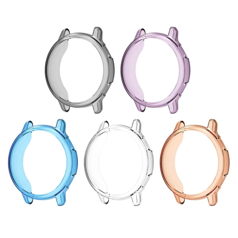 Защитный чехол для экрана умных часов Garmin Vivoactive 5 защитные чехлы из ТПУ полный