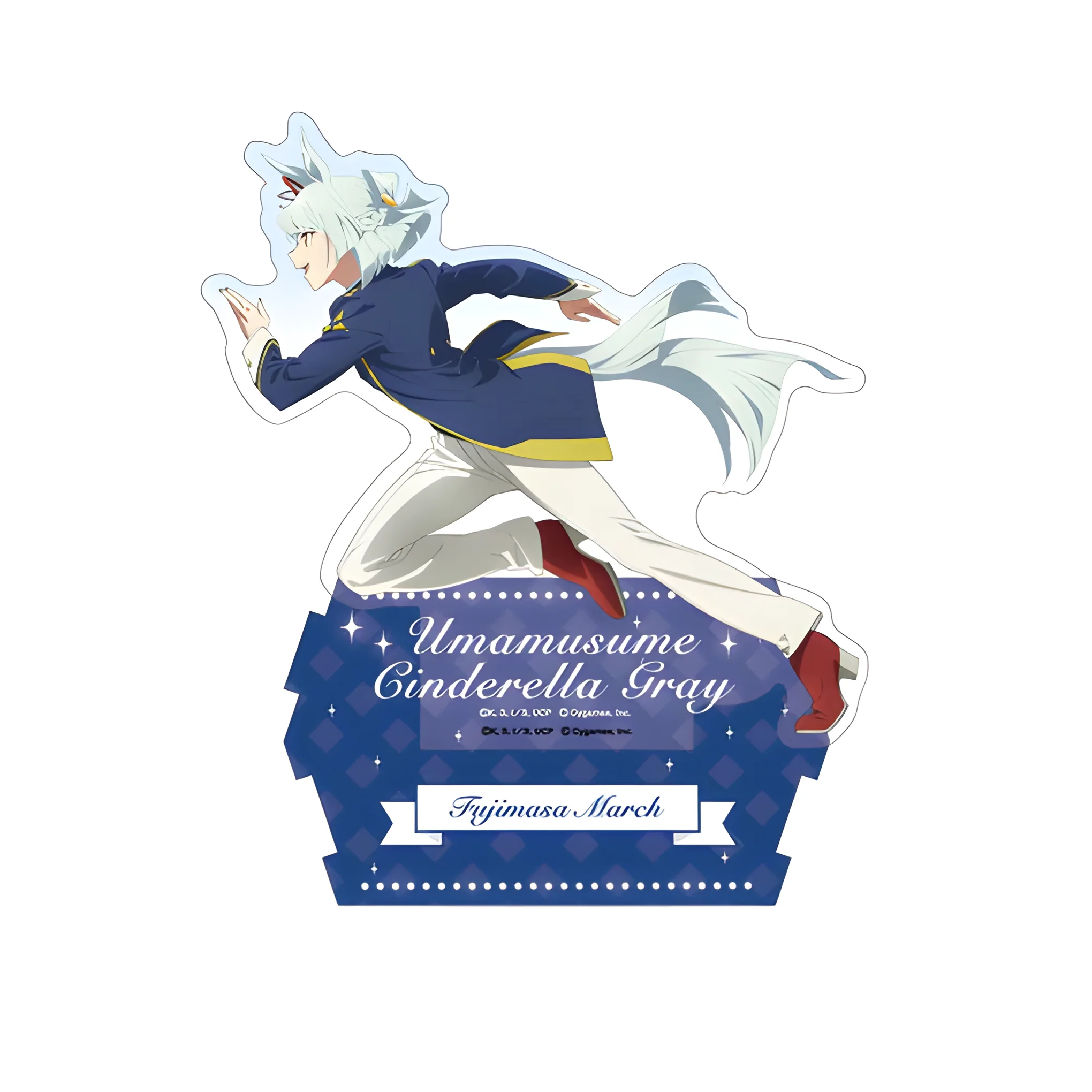 Фото Акриловая фигурка-подставка Umamusume: Pretty Derby 15 см Gold Ship Mejiro McQueen, модель для косплея, игрушка, подарок на день рождения, украшение, брелок №3