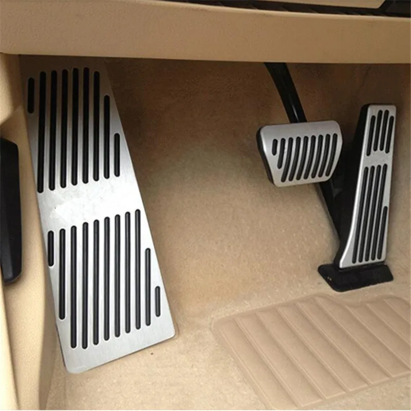 

Car Accessories For BMW E60 E61 E63 E64 E70 M5 M6 Accelerator Brake Foot Rest Pedal Pads Styling Gas Refit Sticker styling