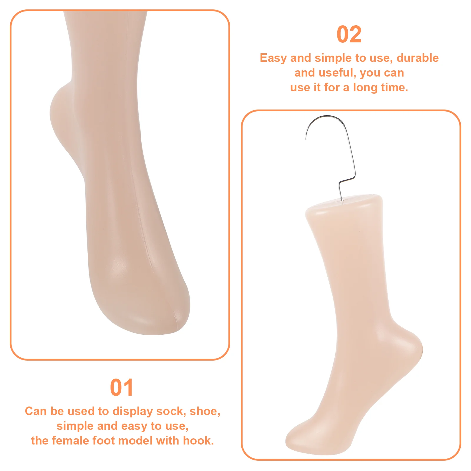 model stopy żeńskie nóżki manekina do półki na skarpetki z półkami haczykami plastikowy stojak