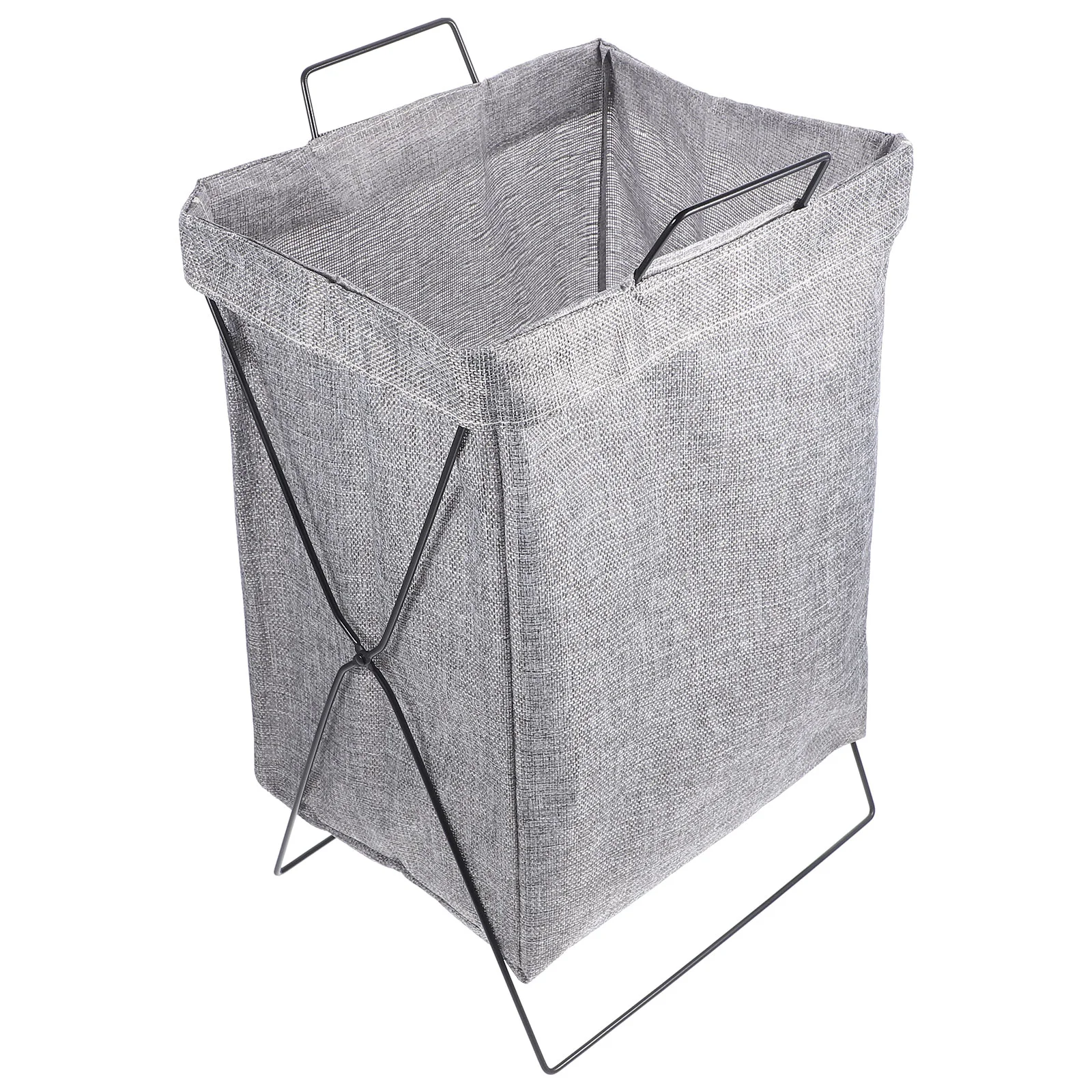 

Detachable Folding Laundry Basket Child Collapse X-frame Hamper Clothes Storage