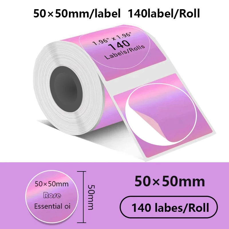 

Термобумага для этикеток Phomemo 1.96x1.96 дюйма