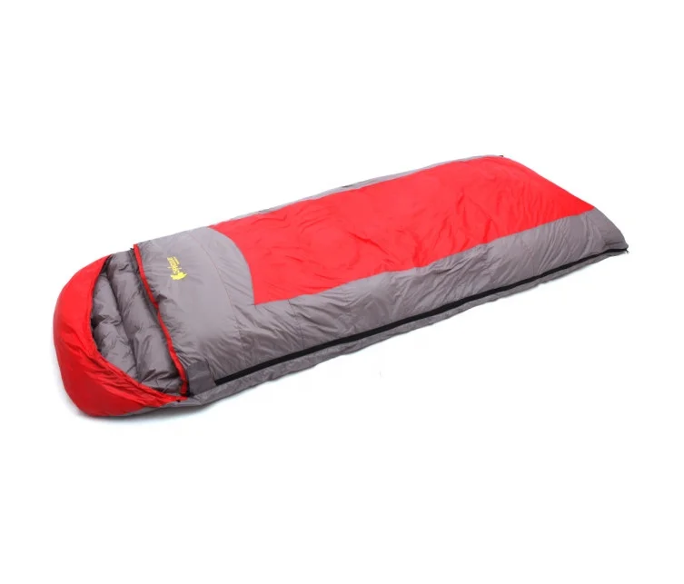 

Promotional custom waterproof plush outdoor sleeping bag