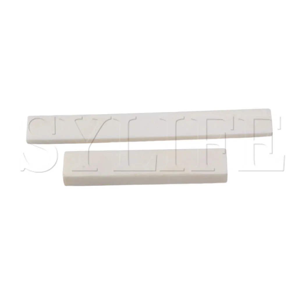 

Acoustic Guitar Blank bone nut and saddle Set