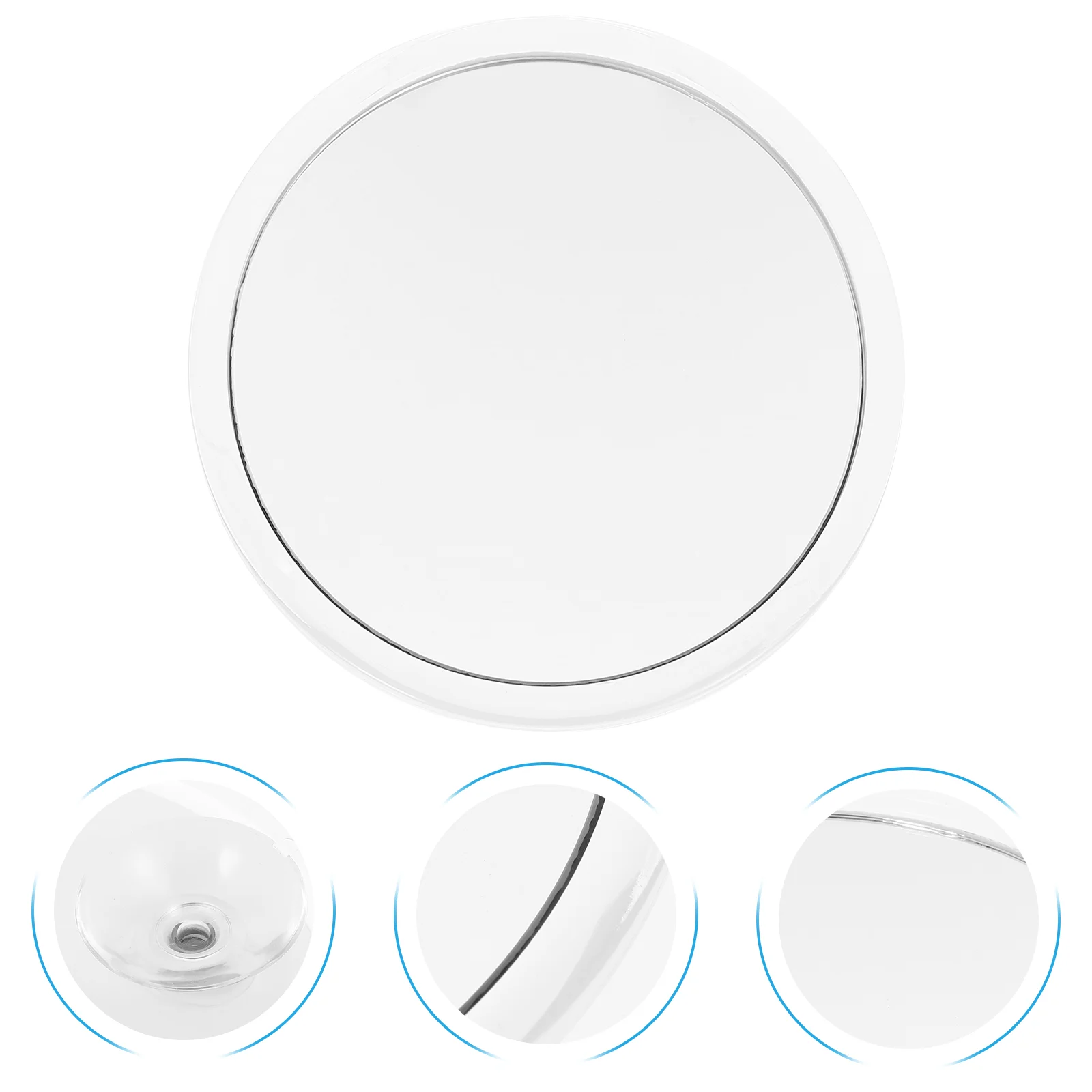 Suction Cup Mirror Makeup Daily Use Magnifying Wear-resistant 20x Wall Mount Round Travel